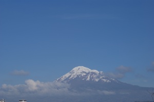 Volcan Chimborazo, 6100 m.